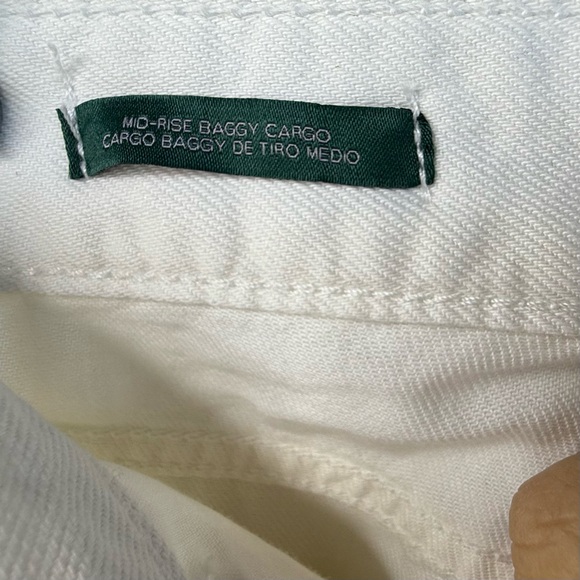 Wild Fable Women’s Size 0 White Wide Leg Cargo Jeans - Picture 6 of 16